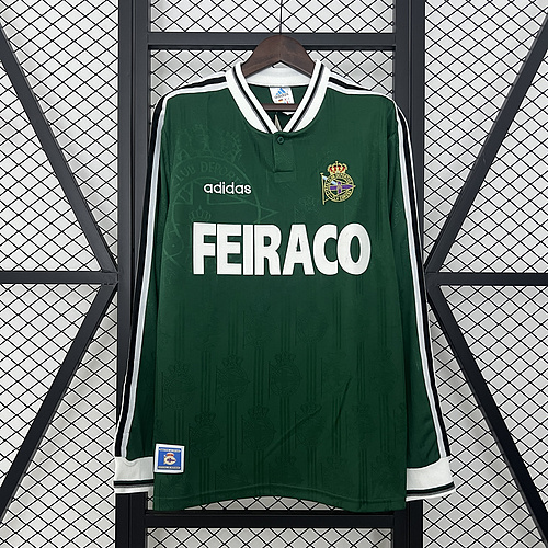 Retro long sleeve Deportivo La Coruna 99-00 away S-XXL